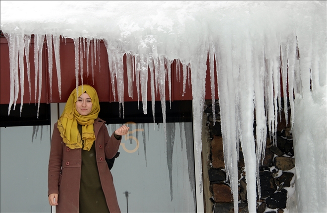 Doğu´da soğuk hava: Erzurum eksi 6