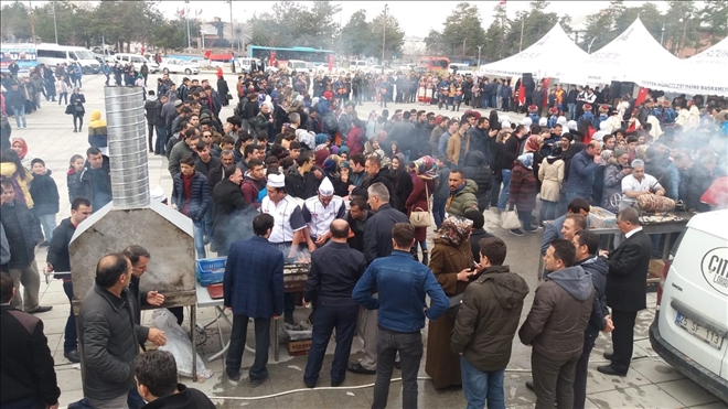  Turizm Haftası etkinlikleri kapsamında Cağ Kebabı ziyafeti 