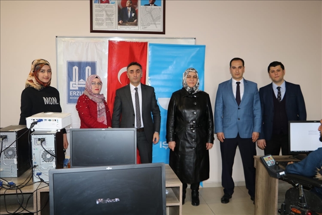 Erzurum İŞKUR´dan engellilere yönelik Bilgisayar İşletmenliği kursu