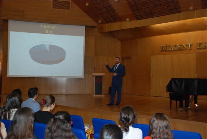 Prof. Dr. Hasan Türkez, Bilkent Okulları´nda konferans verdi