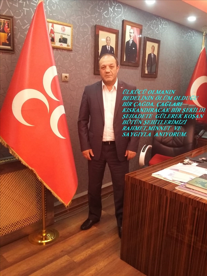 MHP Erzurum İl Başkanı Karataş´tan 27 Mayıs mesajı
