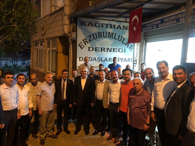 Ak Parti Erzurum İl teşkilatı İstanbul´a çıkarma yaptı