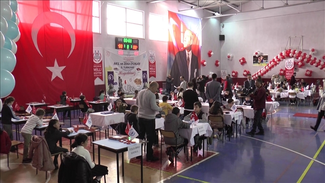 Türkiye Akıl ve Zeka Oyunları Turnuvası Erzurum´da yapıldı