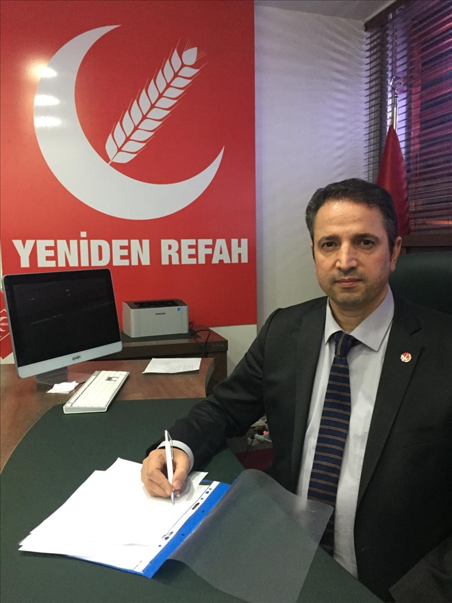 Yeniden Refah Partisi Erzurum İl Başkanı Aydın´dan İdlib mesajı