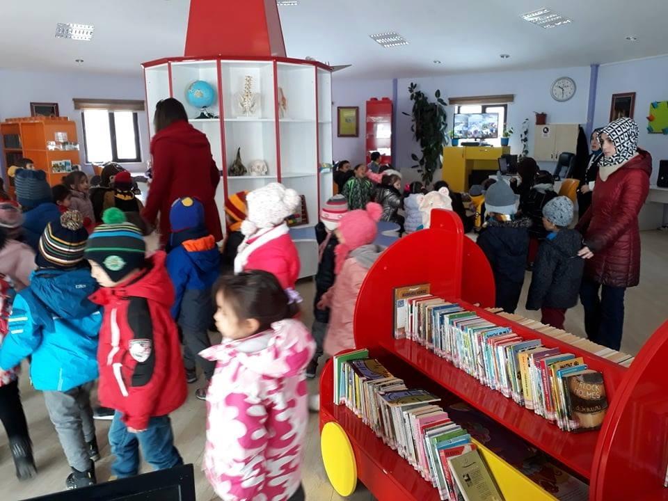 Erzurum çocuk kütüphanesi yenilendi