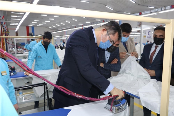 Tekstilkent salgın döneminde istihdam sağlamaya devam ediyor