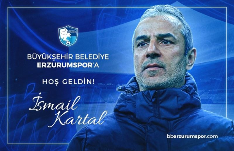 BB Erzurumspor İsmail Kartal ile prensipte anlaştı

