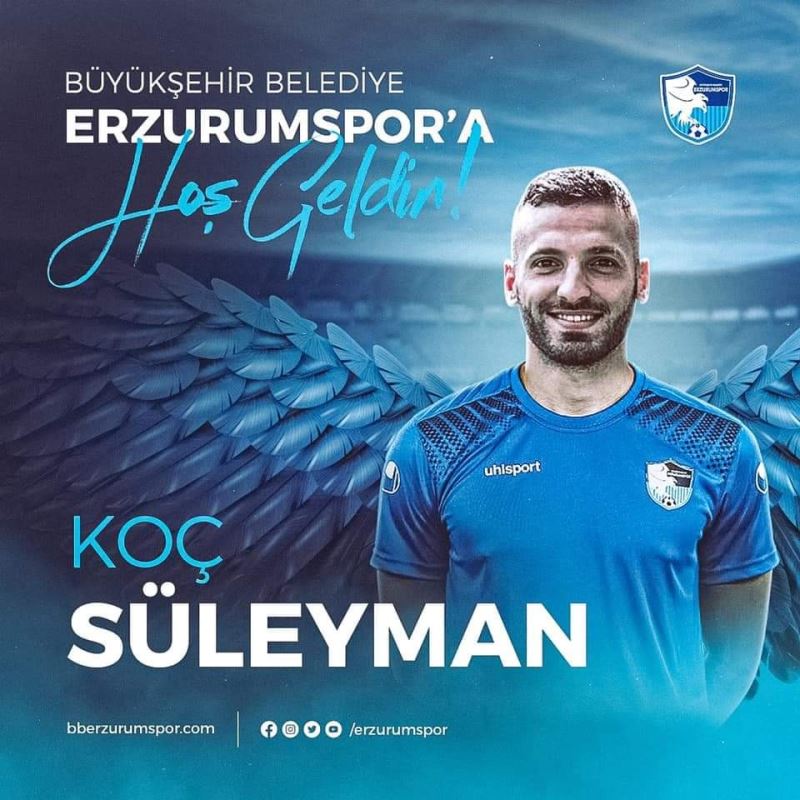 Süleyman Koç, BB Erzurumspor’da
