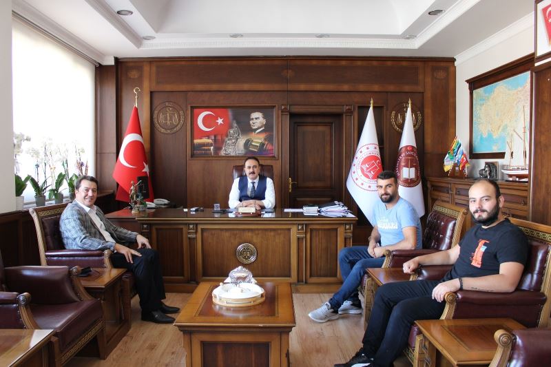 İHA Bölge Müdürü Türkez’den Başsavcı Tuncel’e ziyaret
