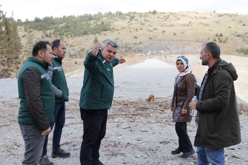 Bölge Müdürü Yavuz; Şenkaya Tütenocak ve Sarıyar barajlarında incelemelerde bulundu
