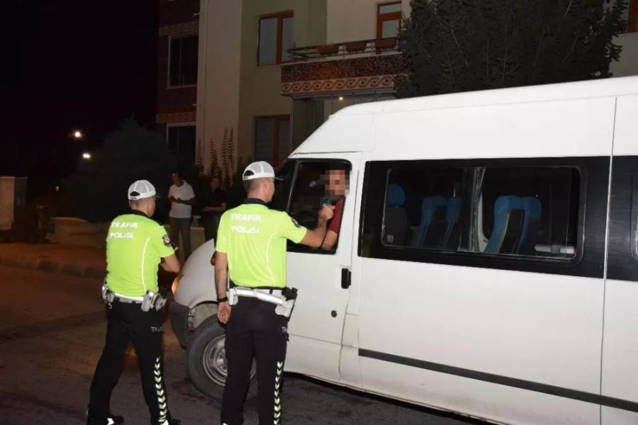 Erzincan’da 15 günde 19 sürücüye alkollü araç kullanmaktan ceza yazıldı
