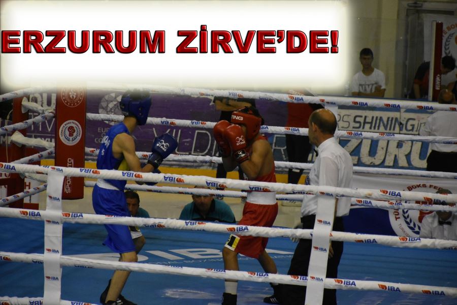 Erzurum ringin zirvesinde çıktı