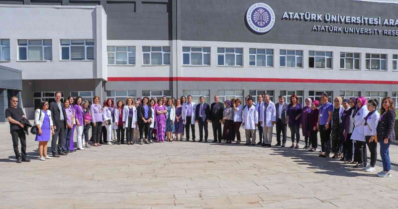 Atatürk Üniversitesinde jinekolojik kanserlere farkındalık oluşturuldu