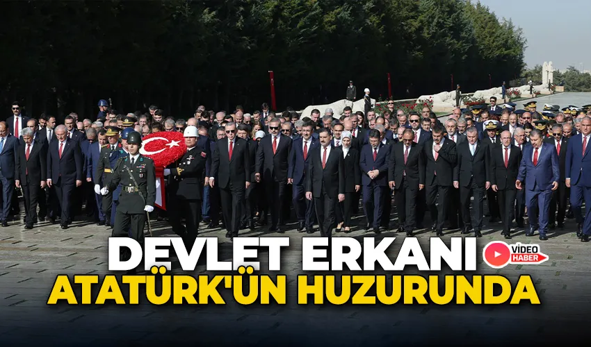 Devlet erkanı Atatürk