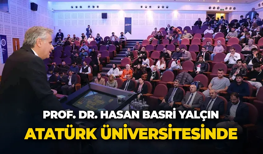 Prof. Dr. Hasan Basri Yalçın, Atatürk Üniversitesinde