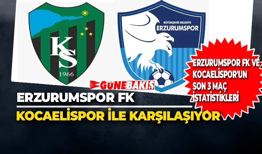 Erzurumspor FK Kocaelispor ile Karşılaşıyor