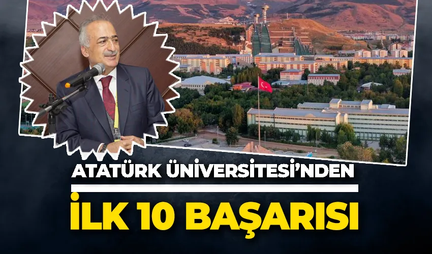 Atatürk Üniversitesi proje başvurularında ilk 10’da