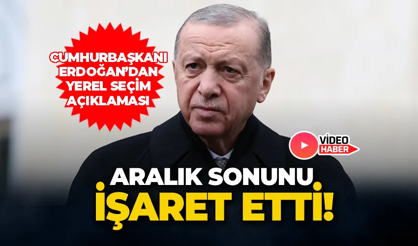 Cumhurbaşkanı Erdoğan, büyükşehir adayları için tarih verdi!