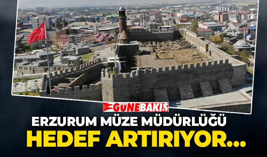 Erzurum Müze Müdürlüğü hedef artırıyor…