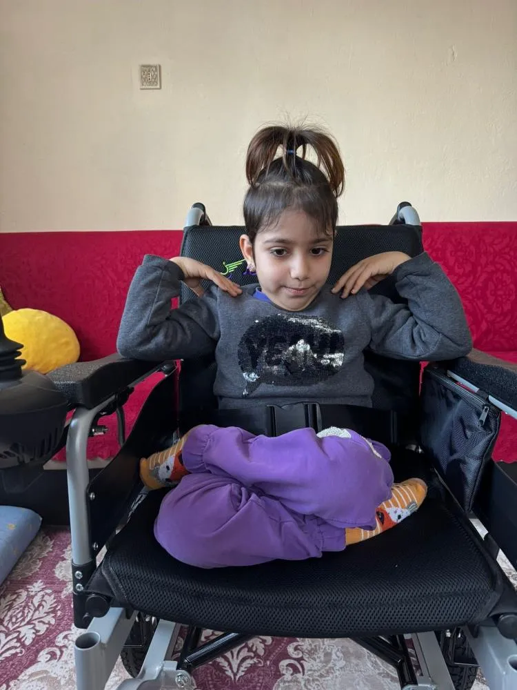 Rabia akülü sandalye ile dışarıya çıkabilecek