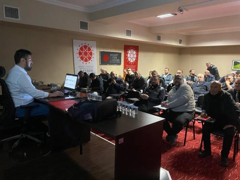 Erzincan’da gazetecilere yönelik dron eğitimi
