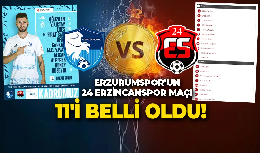 Erzurumspor’un 24 Erzincanspor maçı 11