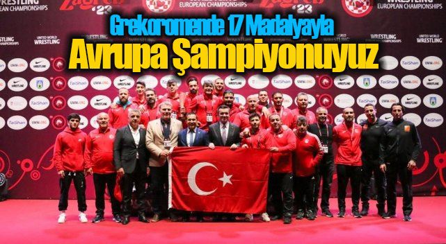 Grekoromen Milli Takımı, Avrupa şampiyonu oldu