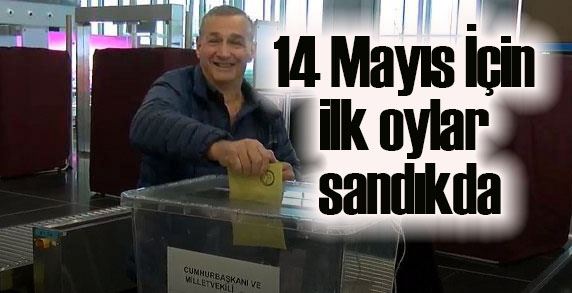 Yurt dışına kayıtlı Türk vatandaşlarının oy verme işlemleri başladı