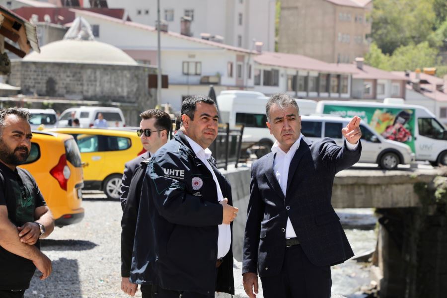 Bitlis’teki dere üstü çalışmaları kaldığı yerden devam ediyor