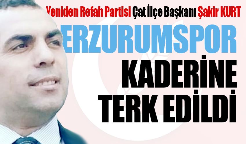 Erzurumspor kaderine terkedildi