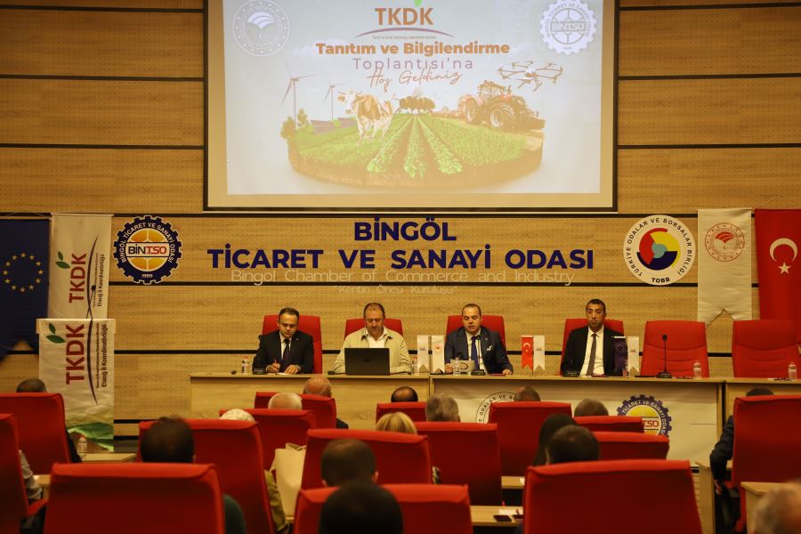Bingöl’de TKDK toplantısı gerçekleştirildi