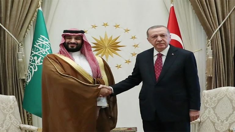  Erdoğan, Veliaht Prens Selman ile görüştü
