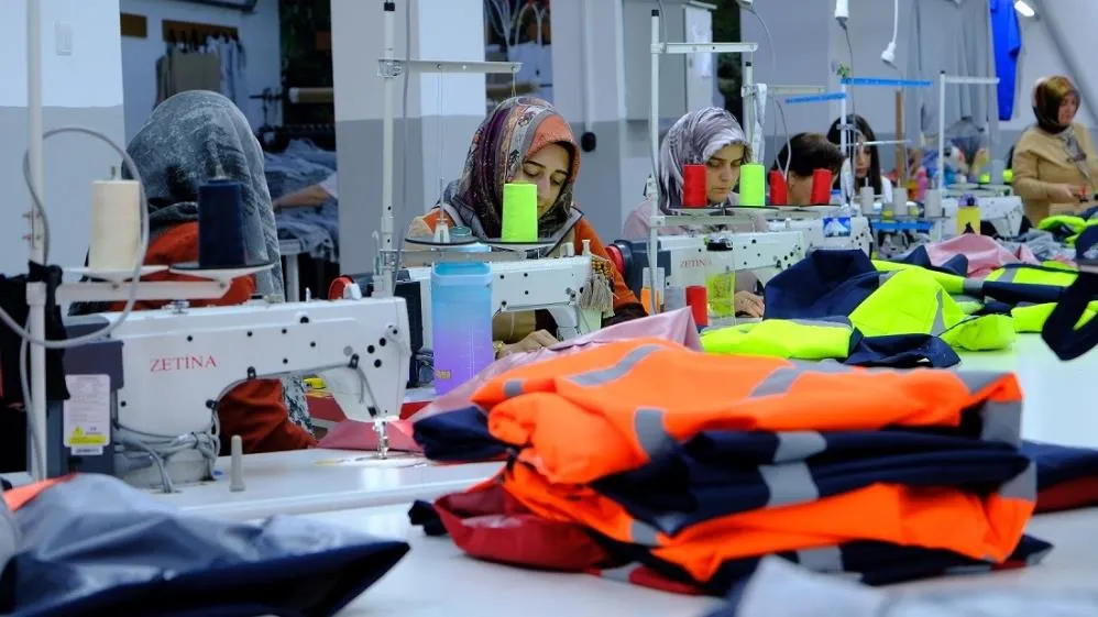 Tekstil Üretim Atölyesi kadın istihdamına katkı sağlıyor