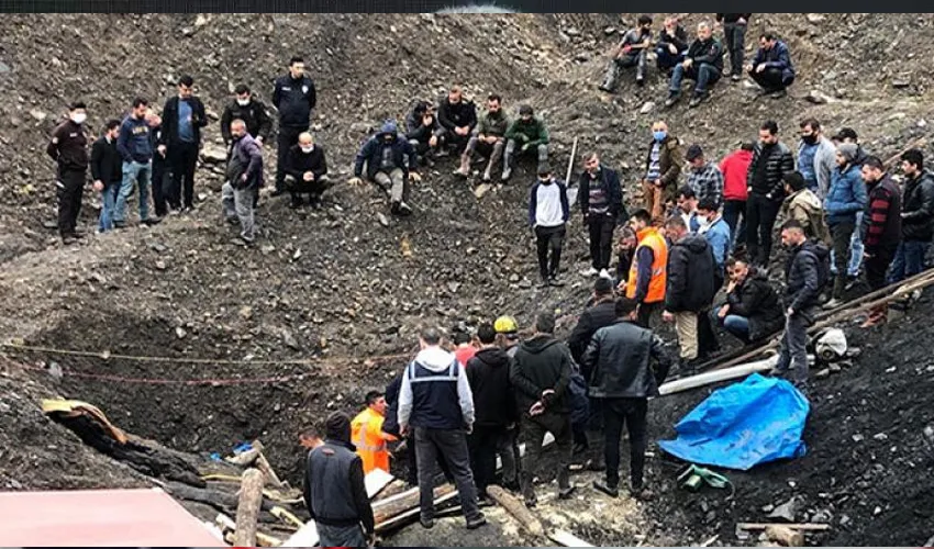 Zonguldak’ın bir maden ocağında göçük meydana geldi