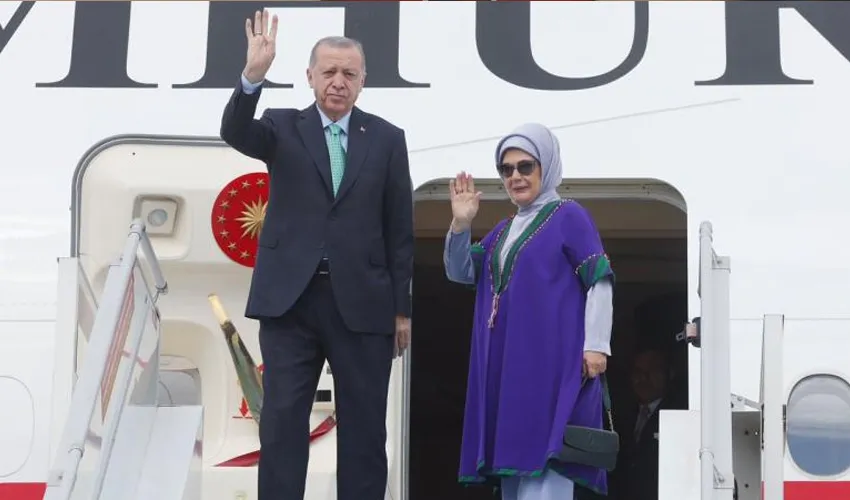 Cumhurbaşkanı Erdoğan, G20 Liderler Zirvesi için Hindistan