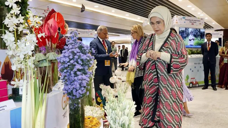 Emine Erdoğan, Hindistan