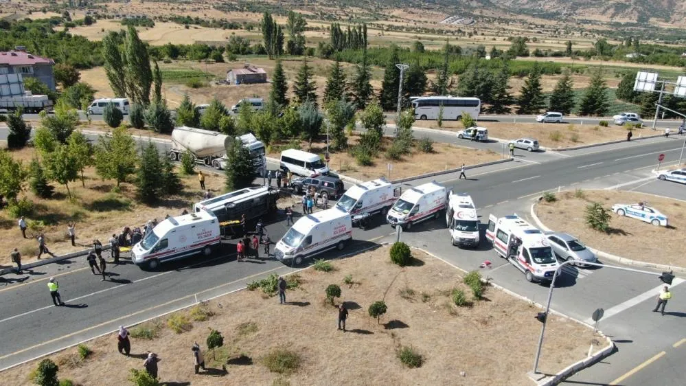 Elazığ’da 3 bin 91 kazada 14 kişi hayatını kaybetti