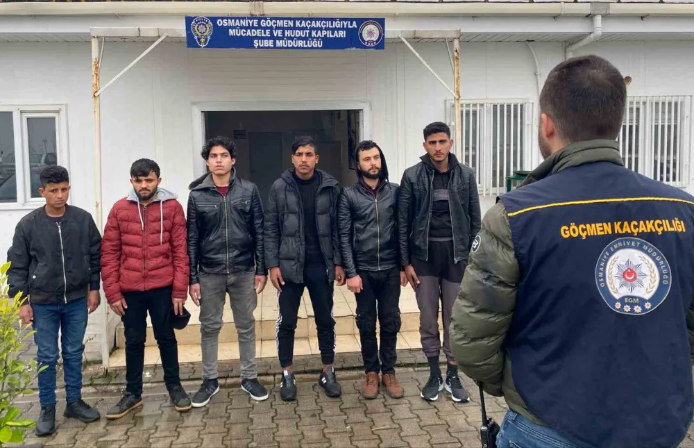 Osmaniye’de 6 düzensiz göçmen yakalandı