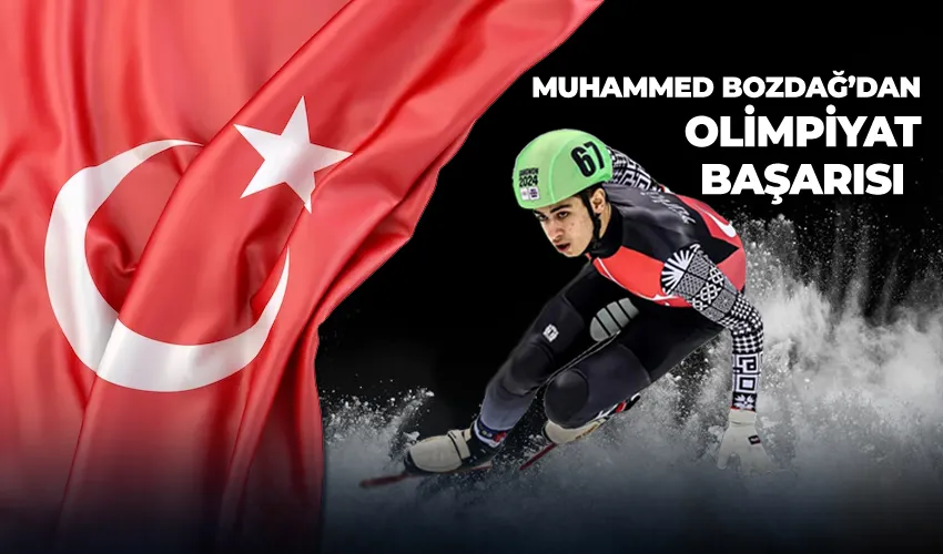 Muhammed Bozdağ’dan olimpiyat başarısı