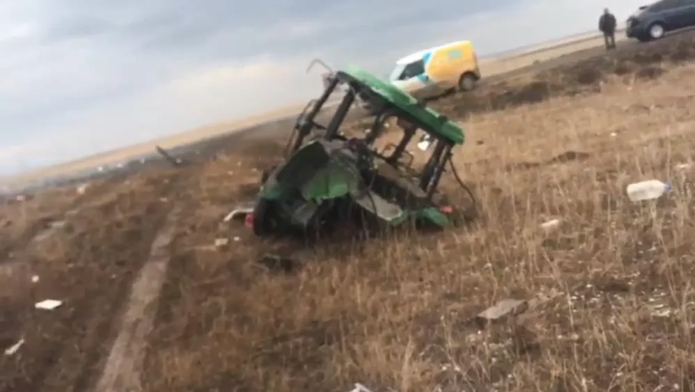 Kars’ta traktör ile tır çarpıştı: 1 ölü