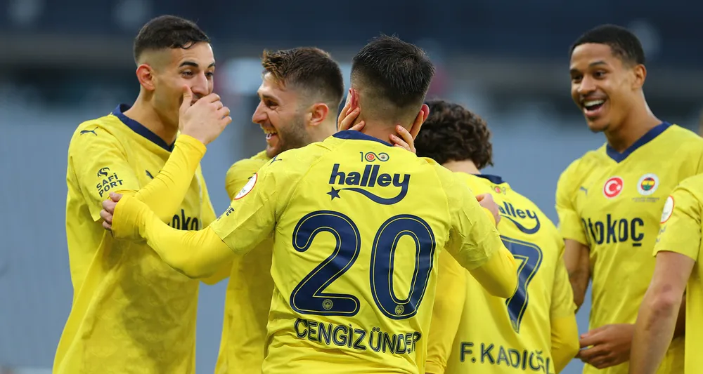 Cengiz Ünder coştu! Fenerbahçe 5