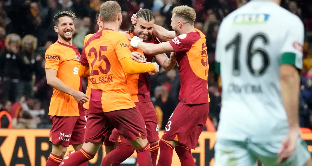 Galatasaray ligde 6 maçtır kaybetmiyor