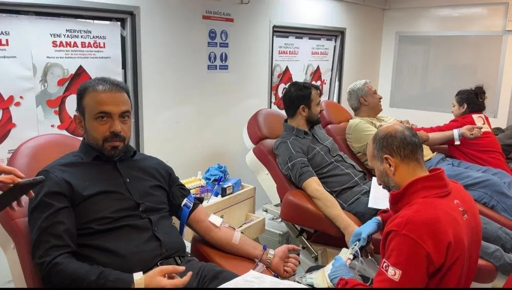 MÜSİAD Malatya Şubesinden Kan Bağışı 
