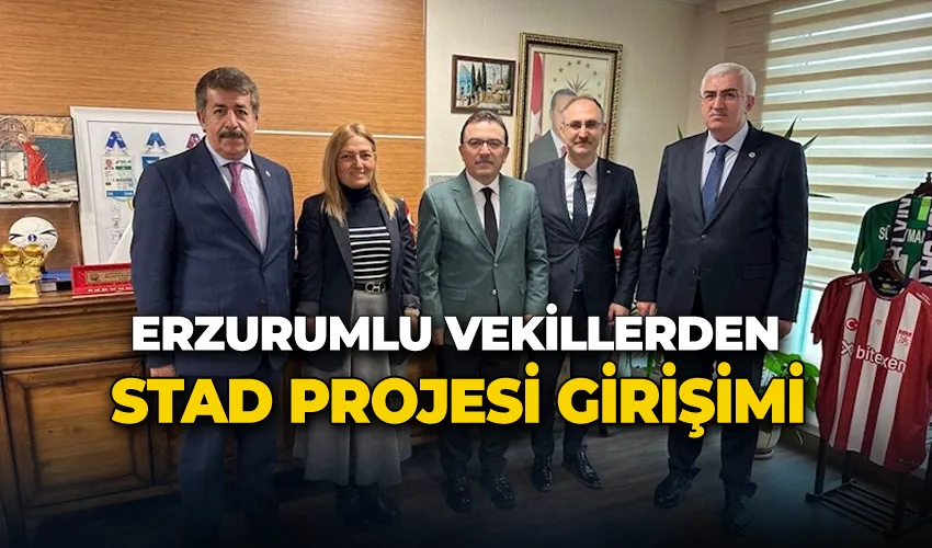 Vekillerden Kazımkarabekir Stadı  projesi girişimi