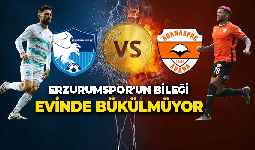 Trendyol 1. Lig: Erzurumspor FK: 1 - Adanaspor: 0