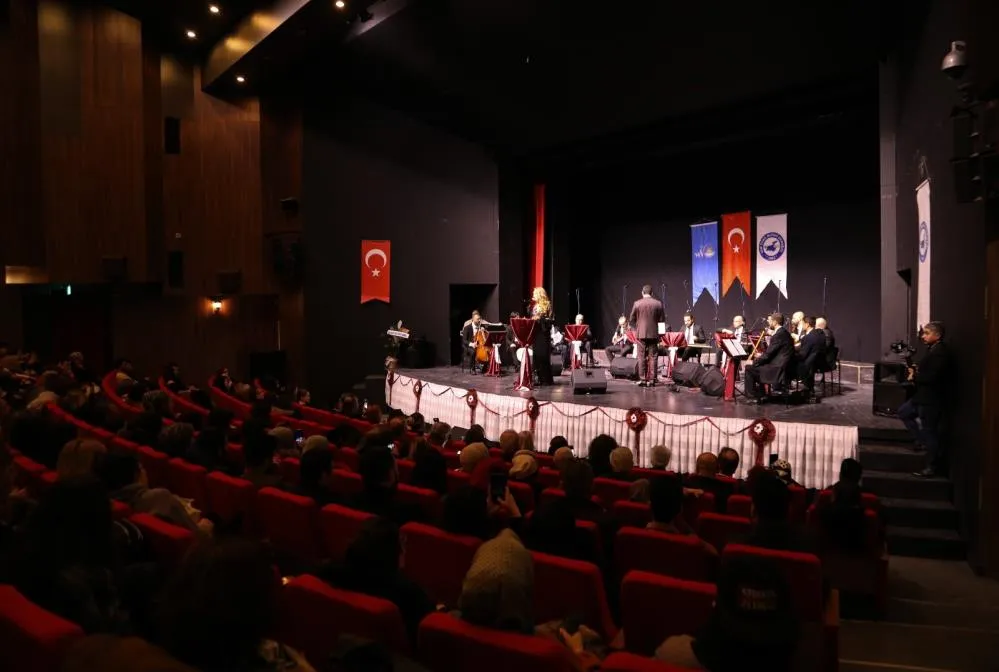 Türk sanat müziği konseri düzenlendi