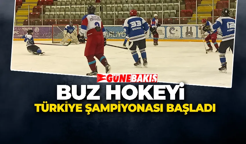 Buz Hokeyi Türkiye Şampiyonası Başladı
