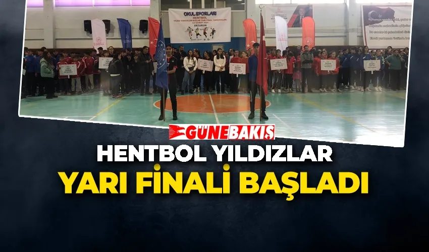 Hentbol Yıldız Türkiye Yarı Finalleri Başladı
