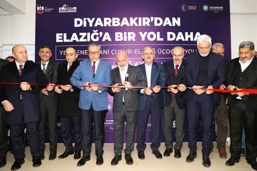 Diyarbakır/Elazığ bağlantı yolu açıldı