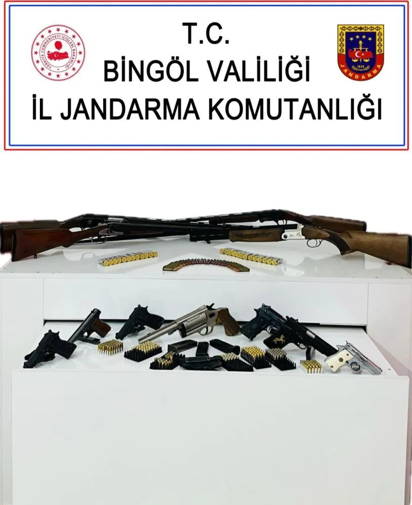 Bingöl’de silah kaçakçılığı operasyonu